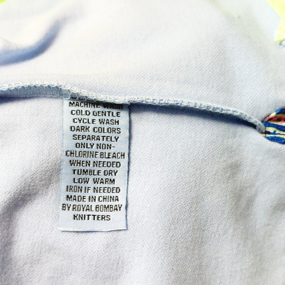 NWT POLOGEAR Womens Pastel Cotton Embroidered Patches Polo Shirt Sz M - Picture 6 of 8